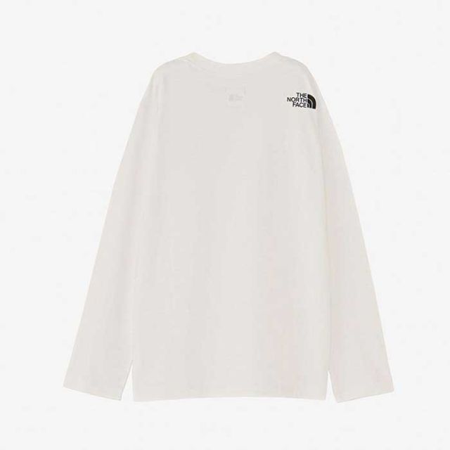THE NORTH FACE NTJ32357 L/S S-SQU LOGO T