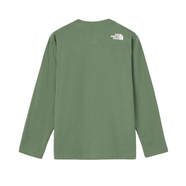THE NORTH FACE NTJ32357 L/S S-SQU LOGO T