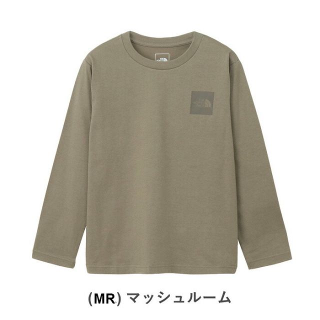 THE NORTH FACE NTJ32357 L/S S-SQU LOGO T