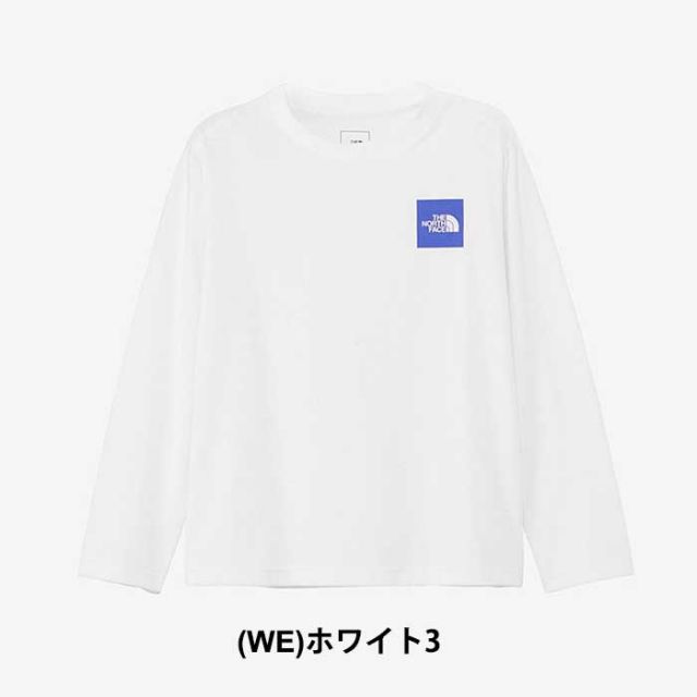 THE NORTH FACE NTJ32357 L/S S-SQU LOGO T