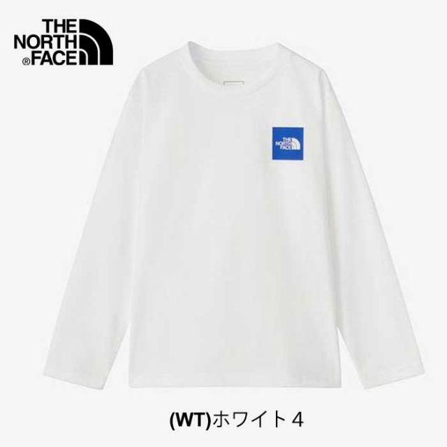 THE NORTH FACE NTJ32357 L/S S-SQU LOGO T