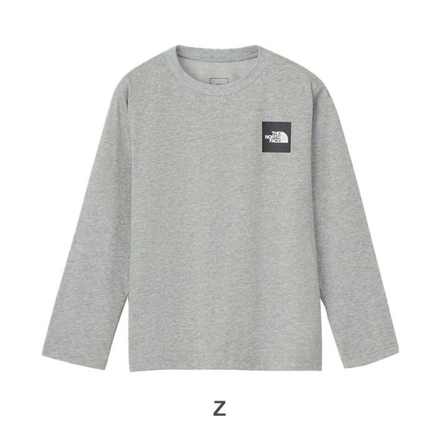 THE NORTH FACE NTJ32357 L/S S-SQU LOGO T