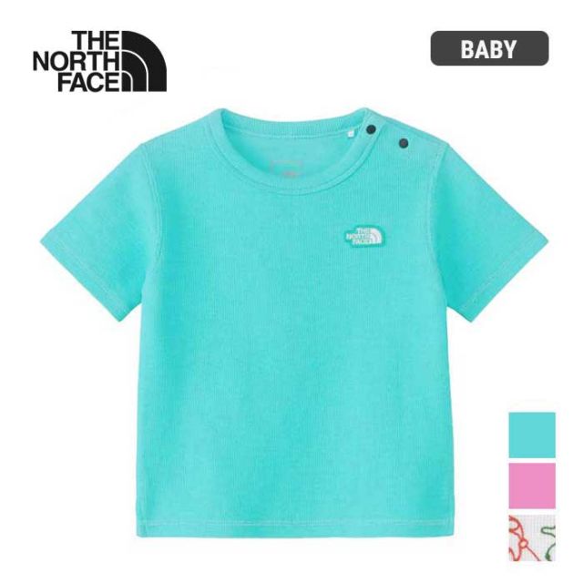 ザ・ノース・フェイス ベビー Tシャツ THE NORTH FACE NTB32281 B S/S L-PILE TEE ショートスリーブラッチパイルティー キッズ 赤ちゃん メール便 230513