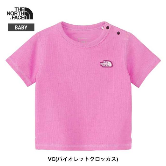 ザ・ノース・フェイス ベビー Tシャツ THE NORTH FACE NTB32281 B S/S L-PILE TEE ショートスリーブラッチパイルティー キッズ 赤ちゃん メール便 230513