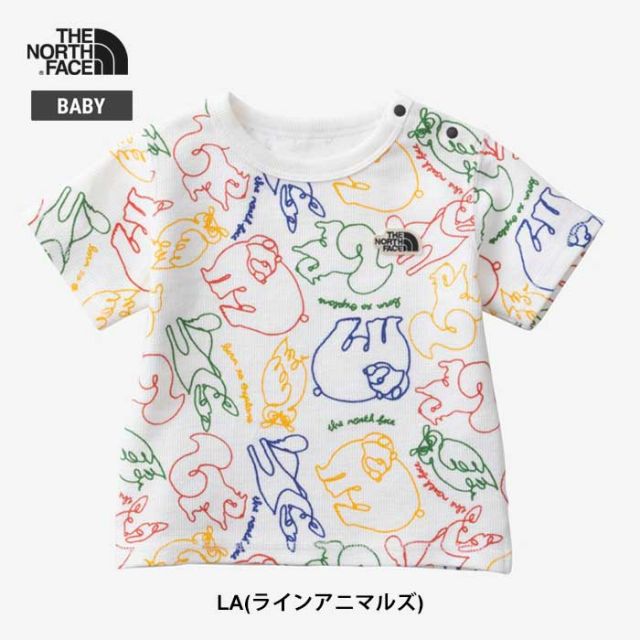 ザ・ノース・フェイス ベビー Tシャツ THE NORTH FACE NTB32281 B S/S L-PILE TEE ショートスリーブラッチパイルティー キッズ 赤ちゃん メール便 230513