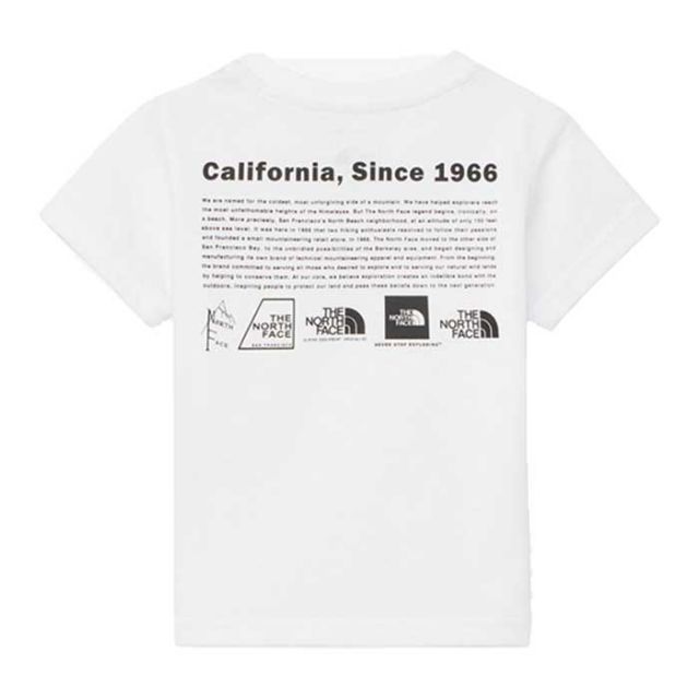 ザ・ノース・フェイス  tシャツ ベビー THE NORTH FACE NTB32356 B S/S HISTORICAL LOGO T ショートスリーブヒストリカルロゴティー 赤ちゃん キッズ  メール便