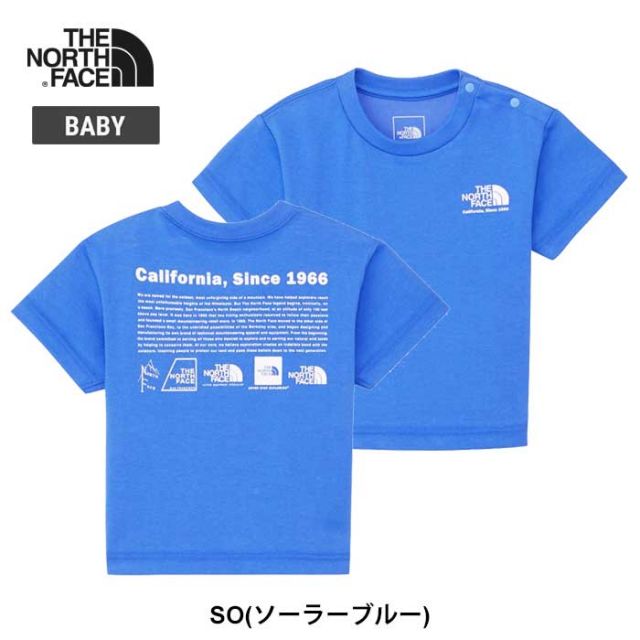 ザ・ノース・フェイス  tシャツ ベビー THE NORTH FACE NTB32356 B S/S HISTORICAL LOGO T ショートスリーブヒストリカルロゴティー 赤ちゃん キッズ  メール便