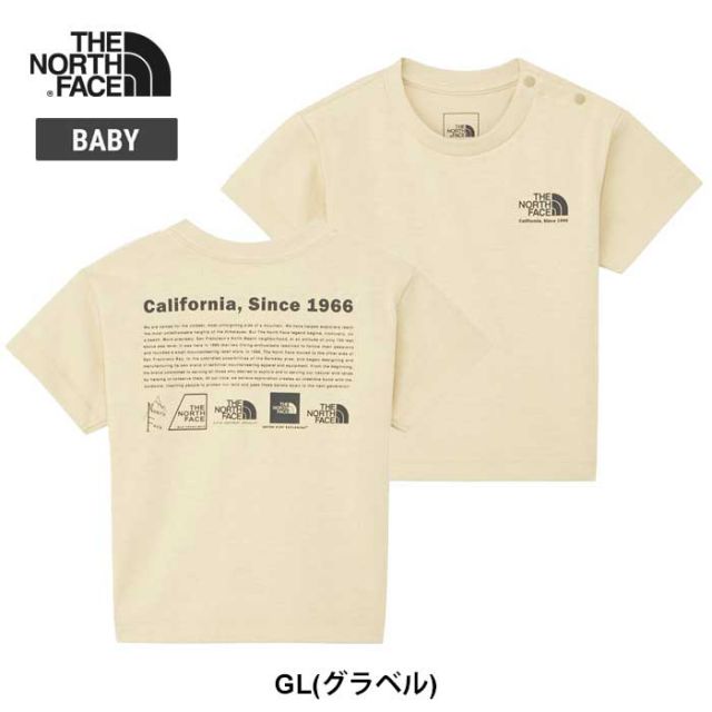 ザ・ノース・フェイス  tシャツ ベビー THE NORTH FACE NTB32356 B S/S HISTORICAL LOGO T ショートスリーブヒストリカルロゴティー 赤ちゃん キッズ  メール便