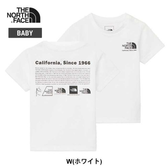 ザ・ノース・フェイス  tシャツ ベビー THE NORTH FACE NTB32356 B S/S HISTORICAL LOGO T ショートスリーブヒストリカルロゴティー 赤ちゃん キッズ  メール便