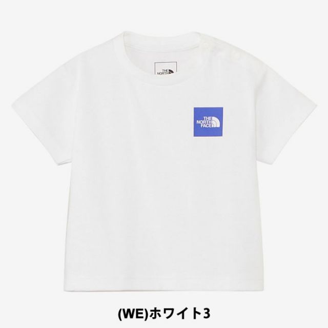 ザ・ノース・フェイス ベビー Tシャツ THE NORTH FACE NTB32358 B S/S S-SQU LOGO T ショートスリーブスモールスクエアロゴティー 赤ちゃん キッズ  メール便 (240321)