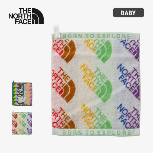 ザ・ノース・フェイス ベビータオル THE NORTH FACE NNB22220 MT RAINBOW TOWEL S ハンドタオル キッズ 今治産 メール便  ノースフェイス  出産祝い (240218) 子供