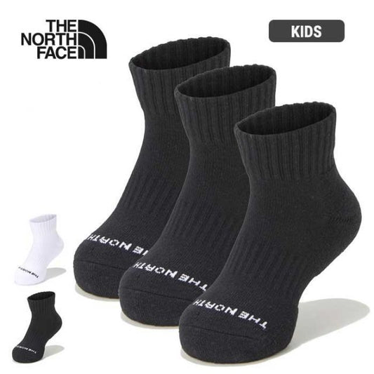 ザ・ノース・フェイス キッズ 靴下 ソックス 3足組 子供用 THE NORTH FACE ランニング ドライ 3P アンクル/子ども くるぶし丈 吸汗速乾 抗菌防臭 スポーツ 通学 新生活 くつした / NNJ82031 メール便 (230411)