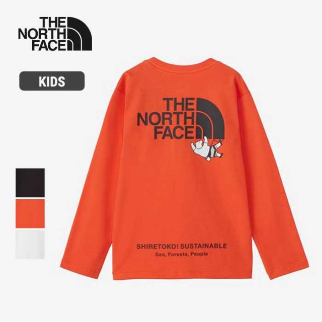 ザ・ノース・フェイス キッズ 長袖 Tシャツ THE NORTH FACE [ NTJ82332ST ] L/S SHIRETOKOTEE ロングスリーブシレトコトコティー ロンT [メール便][230812] 子供