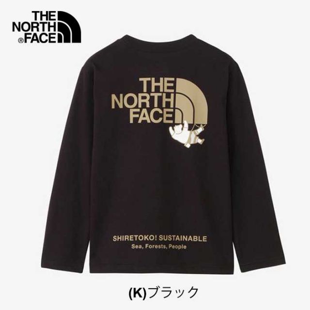 ザ・ノース・フェイス キッズ 長袖 Tシャツ THE NORTH FACE [ NTJ82332ST ] L/S SHIRETOKOTEE ロングスリーブシレトコトコティー ロンT [メール便][230812] 子供