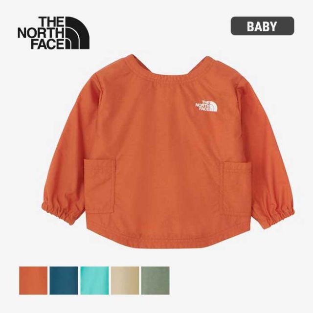 ザ・ノース・フェイス ベビー  フィールドスモック  THE NORTH FACE NPB72302 B FIELD SMOCK キッズアウトドア 子供  ノースフェイス  出産祝い (240310)