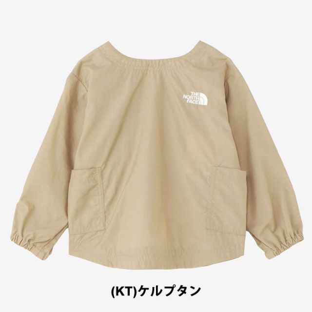 ザ・ノース・フェイス ベビー  フィールドスモック  THE NORTH FACE NPB72302 B FIELD SMOCK キッズアウトドア 子供  ノースフェイス  出産祝い (240310)