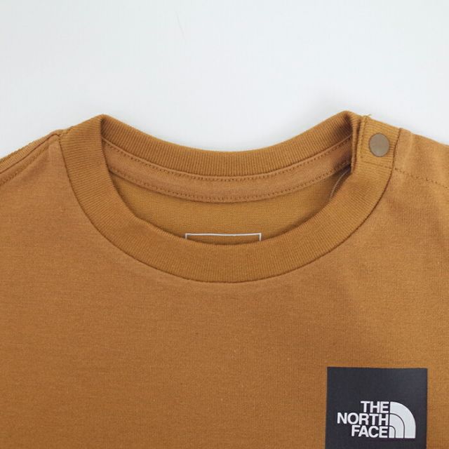 ザ・ノース・フェイス ベビー 長袖tシャツ THE NORTH FACE NTB32357 B L/S  ロングスリーブスモールスクエアロゴティー ロンt キッズ メール便  ノースフェイス  出産祝い (240209) 子供