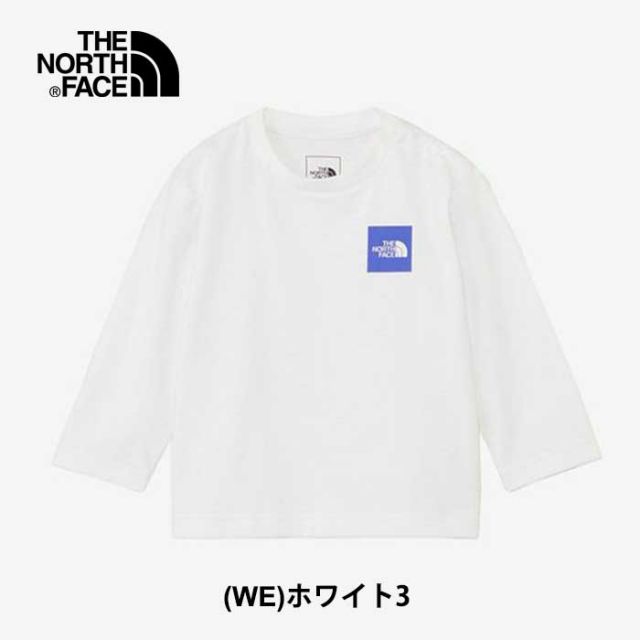 ザ・ノース・フェイス ベビー 長袖tシャツ THE NORTH FACE NTB32357 B L/S  ロングスリーブスモールスクエアロゴティー ロンt キッズ メール便  ノースフェイス  出産祝い (240209) 子供