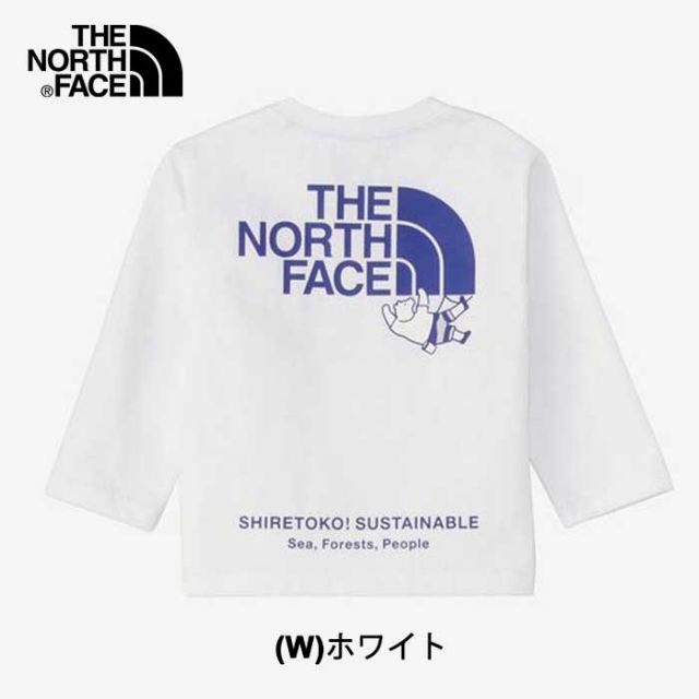 ザ・ノース・フェイス ベビー 長袖 tシャツ THE NORTH FACE [ NTB82332ST ] ロングスリーブシレトコトコティー ロンt キッズ [メール便][230812] 子供ノースフェイス