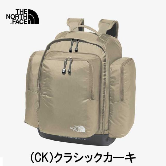 ザ・ノース・フェイス キッズ リュック THE NORTH FACE NMJ72350 K SNY CAMPER 40+6 バックパック 子供 キャンプ  40L サニーキャンパー 林間学校 サマーキャンプ 大容量 デイパック セット 通学  ノースフェイス (240328)