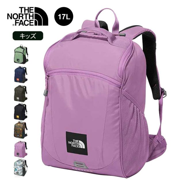 ザ・ノース・フェイス キッズ リュックサック レクタング K Rectang スーパーソニックブルー NMJ72359 SC リュック ボックス型 アウトドア軽量 ノースフェイス  キッズ 子供用 17L チェストストラップ付き 通学 遠足 デイパック (240112)