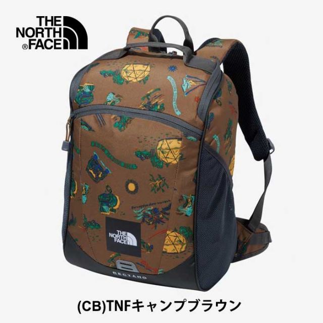 ザ・ノース・フェイス キッズ リュックサック レクタング K Rectang スーパーソニックブルー NMJ72359 SC リュック ボックス型 アウトドア軽量 ノースフェイス  キッズ 子供用 17L チェストストラップ付き 通学 遠足 デイパック (240112)