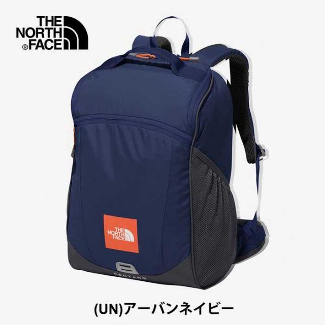ザ・ノース・フェイス キッズ リュックサック レクタング K Rectang スーパーソニックブルー NMJ72359 SC リュック ボックス型 アウトドア軽量 ノースフェイス  キッズ 子供用 17L チェストストラップ付き 通学 遠足 デイパック (240112)