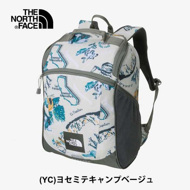 ザ・ノース・フェイス キッズ リュックサック レクタング K Rectang スーパーソニックブルー NMJ72359 SC リュック ボックス型 アウトドア軽量 ノースフェイス  キッズ 子供用 17L チェストストラップ付き 通学 遠足 デイパック (240112)