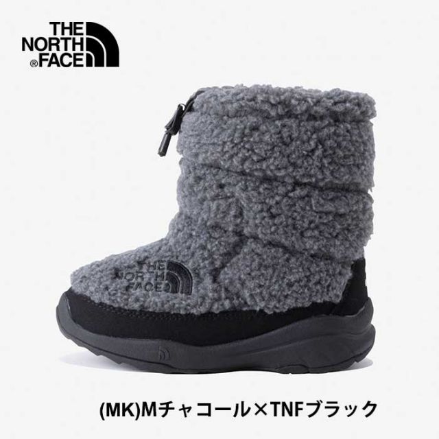ザ・ノース・フェイス スノーブーツ ジュニア ヌプシ ブーティ THE NORTH FACE VII フリース K Nuptse Bootie VII Fleece NFJ52373 子供用 ウィンターブーツ 防寒 撥水 保温 軽量 冬靴 通園 通学 アウトドア スノーブーツ  [231003]