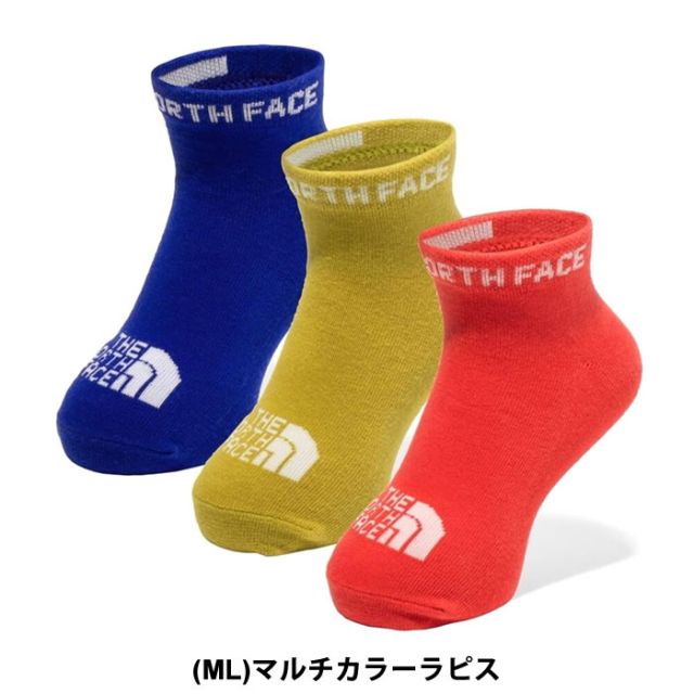 THE NORTH FACE NNJ82310 KIDS ANKLE 3P