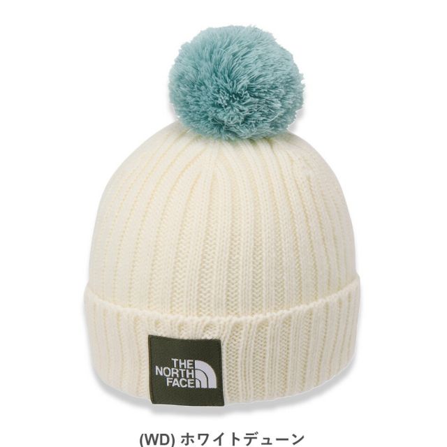 ノースフェイス THE NORTH FACE キッズ ポン ポン カプッチョ KIDS POM POM CAPPUCHO NNJ42307 キッズ ニットキャップ ビーニー 抗菌防臭 保温 セラミック繊維使用 ロゴワッペン ファミリーリンクコーデ対応 日本製 [メール便] [230927]