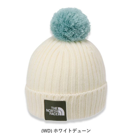 ノースフェイス THE NORTH FACE キッズ ポン ポン カプッチョ KIDS POM POM CAPPUCHO NNJ42307 キッズ ニットキャップ ビーニー 抗菌防臭 保温 セラミック繊維使用 ロゴワッペン ファミリーリンクコーデ対応 日本製 [メール便] [230927]