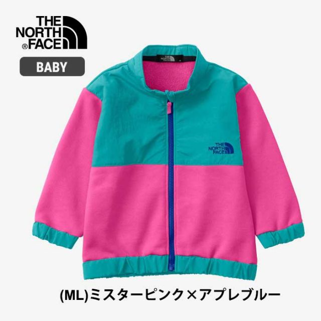 ザ・ノース・フェイス ザ・ノース・フェイス デナリスウェットジャケット ベビー ジャケット THE NORTH FACE Denali Sweat Jacket NTB62335  子供用 はっ水ジャケット  オーガニックコットン 外遊び 防汚 防寒アウター [230918]