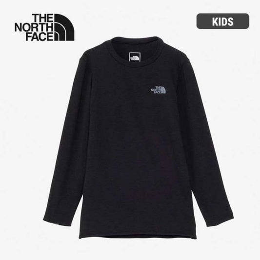 ザ・ノース・フェイス キッズ アンダーウエア カットソーTHE NORTH FACE NUJ62340 L/S WARM CREW ロングスリーブウォームクルー インナー 光電子 メール便  ノースフェイス (230927) 子供