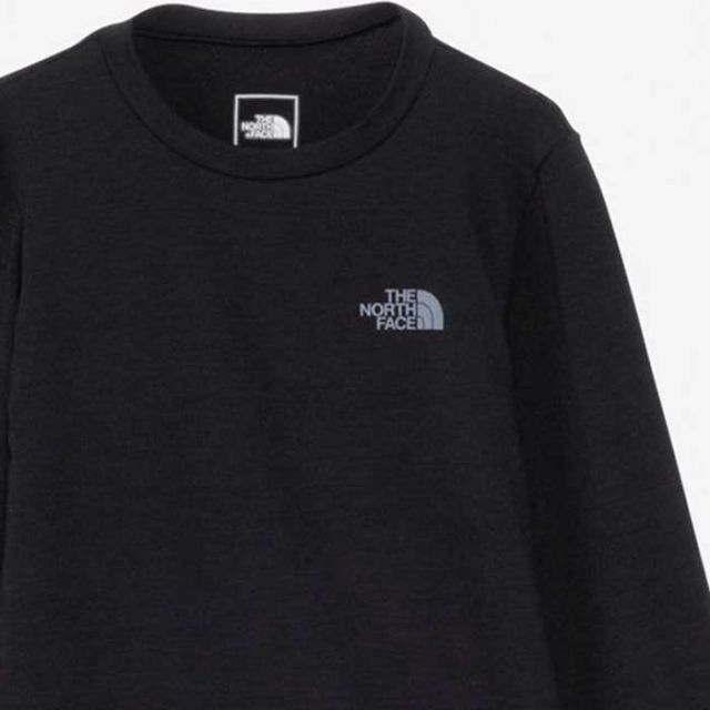 ザ・ノース・フェイス キッズ アンダーウエア カットソーTHE NORTH FACE NUJ62340 L/S WARM CREW ロングスリーブウォームクルー インナー 光電子 メール便  ノースフェイス (230927) 子供