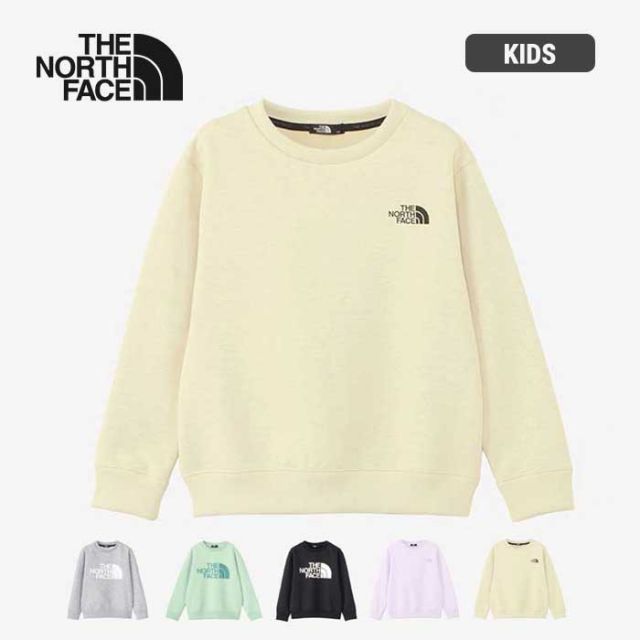 ザ・ノース・フェイス キッズ トレーナー THE NORTH FACE NTJ12471 カラライズスウェットクルー クルーネック ストレッチ  ノースフェイス (240125) 子供