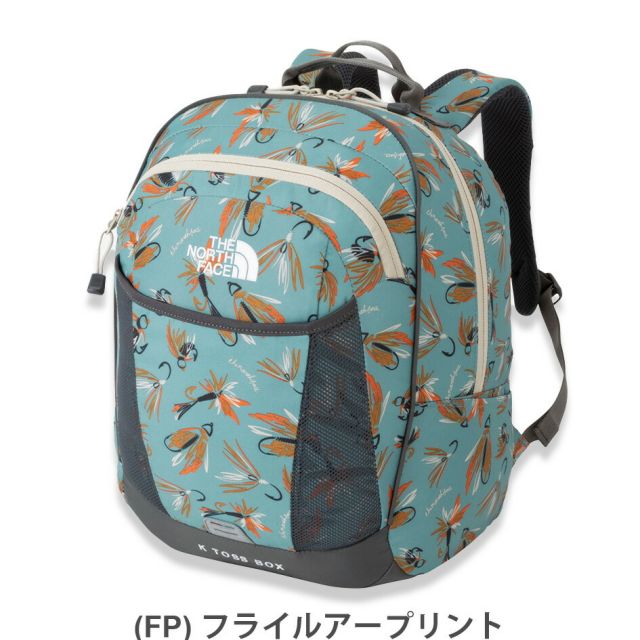 ザ・ノース・フェイス キッズ  リュック THE NORTH FACE NMJ72351 K TOSS BOX トスボックス 22L バックパック リュック 22L 中型 ジュニア 通学 林間学校 キャンプ アウトドア 自立構造 背負いやすい 軽量 リフレクター付き (240218)