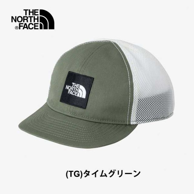 ザ・ノース・フェイス ベビー メッシュキャップ THE NORTH FACE NNB02401 B MESSAGE MESH CAP キッズ 帽子 (240310) 子供ノースフェイス