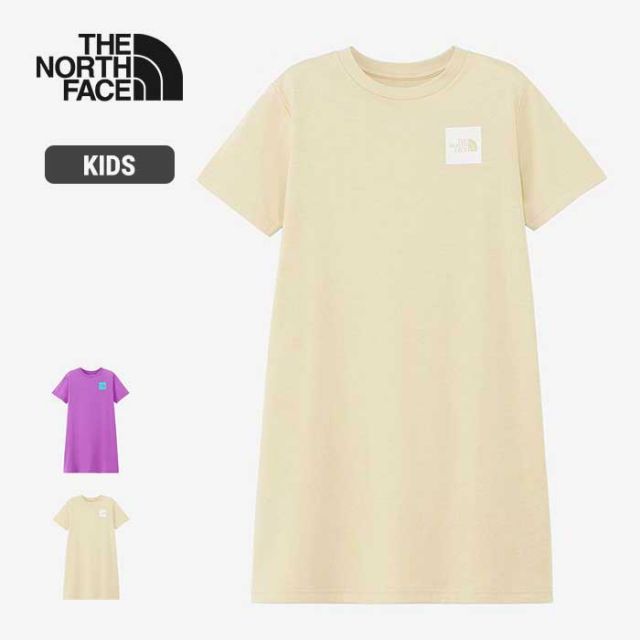 ザ・ノース・フェイス ワンピース キッズ THE NORTH FACE NTG32432 G S/S ONEPIECE TEE ガールズショートスリーブワンピースティー Tシャツ メール便 (240317) 子供