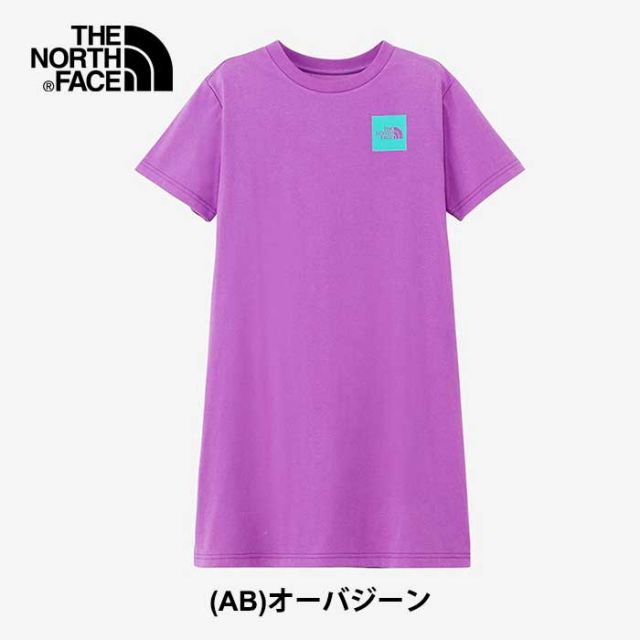 ザ・ノース・フェイス ワンピース キッズ THE NORTH FACE NTG32432 G S/S ONEPIECE TEE ガールズショートスリーブワンピースティー Tシャツ メール便 (240317) 子供