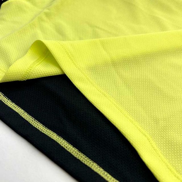 ザ・ノース・フェイス tシャツ キッズ 半袖 女の子 男の子 THE NORTH FACE NTJ12312 S/S TRAIL RUN T UVカット 速乾 ブラック イエロー ランニング ドライ スポーツ 運動 130cm / 140cm / 150cm メール便 (240414)