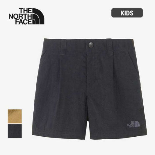 ザ・ノース・フェイス ガールズ ショートパンツ 女の子 THE NORTH FACE NBG42326 G FIELD CULOTTES ガールズフィールドキュロット キッズ ショーツ アウトドア キャンプ UVケア ナイロン 撥水 ブラック ケルプタン 120cm / 130cm / 140cm / 150cm メール便 (240404) 子供