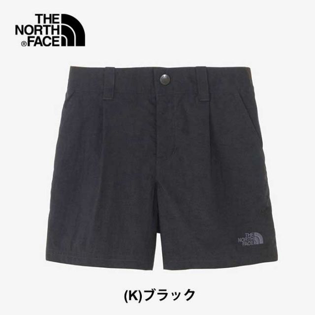 ザ・ノース・フェイス ガールズ ショートパンツ 女の子 THE NORTH FACE NBG42326 G FIELD CULOTTES ガールズフィールドキュロット キッズ ショーツ アウトドア キャンプ UVケア ナイロン 撥水 ブラック ケルプタン 120cm / 130cm / 140cm / 150cm メール便 (240404) 子供