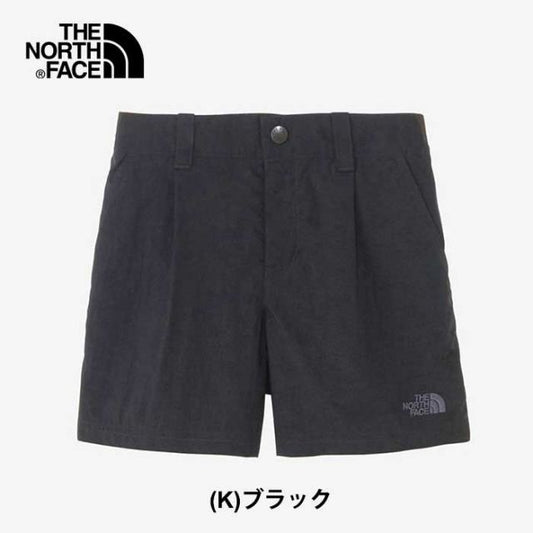 ザ・ノース・フェイス ガールズ ショートパンツ 女の子 THE NORTH FACE NBG42326 G FIELD CULOTTES ガールズフィールドキュロット キッズ ショーツ アウトドア キャンプ UVケア ナイロン 撥水 ブラック ケルプタン 120cm / 130cm / 140cm / 150cm メール便 (240404) 子供
