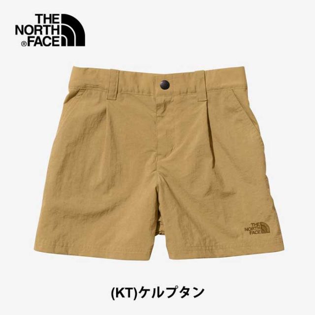 ザ・ノース・フェイス ガールズ ショートパンツ 女の子 THE NORTH FACE NBG42326 G FIELD CULOTTES ガールズフィールドキュロット キッズ ショーツ アウトドア キャンプ UVケア ナイロン 撥水 ブラック ケルプタン 120cm / 130cm / 140cm / 150cm メール便 (240404) 子供