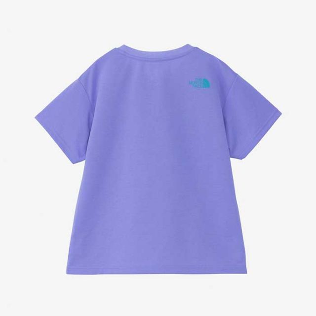 ザ・ノース・フェイス tシャツ 虫よけ加工 キッズ 半袖 女の子 男の子 THE NORTH FACE NTJ32441 S/S ショートスリーブTNFバグフリーグラフィックティー ポリエステル ホワイト ブラウン バイオレット 120cm / 130cm / 140cm / 150cm メール便 (240404)