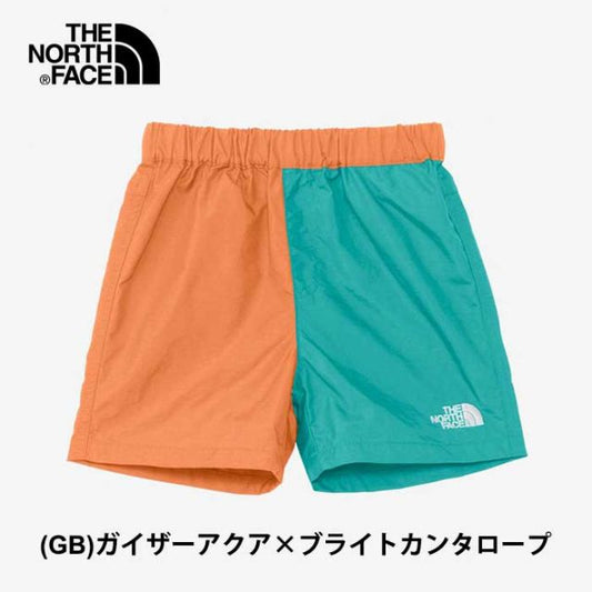 ザ・ノース・フェイス ベビー ショートパンツ THE NORTH FACE NBB42430 B CLASS V SHORT 水陸両用 水着 ラッシュガード UVカット 海 春夏 80cm 90cm [メール便]  (240414) 子供ノースフェイス