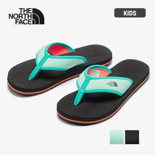 ザ・ノース・フェイス サンダル キッズ THE NORTH FACE NFJ02451 K BC FLIP-FLOP ベース キャンプ フリップ フロップ 女の子 男の子 ユニセックス ビーチサンダル トングサンダル 靴 スリッパ プール 海 EVA ブラック ブルー 19cm - 22cm 春夏  (240414) 子供ノースフェイス