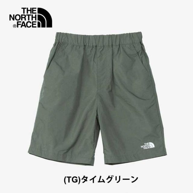 ザ・ノース・フェイス キッズ ショートパンツ THE NORTH FACE NBJ42430 クラスファイブショート CLASS V SHORT 水陸両用 UVカット 撥水 海 川 水遊び 100cm - 150cm ブラック グリーン 春夏 メール便 (240421)