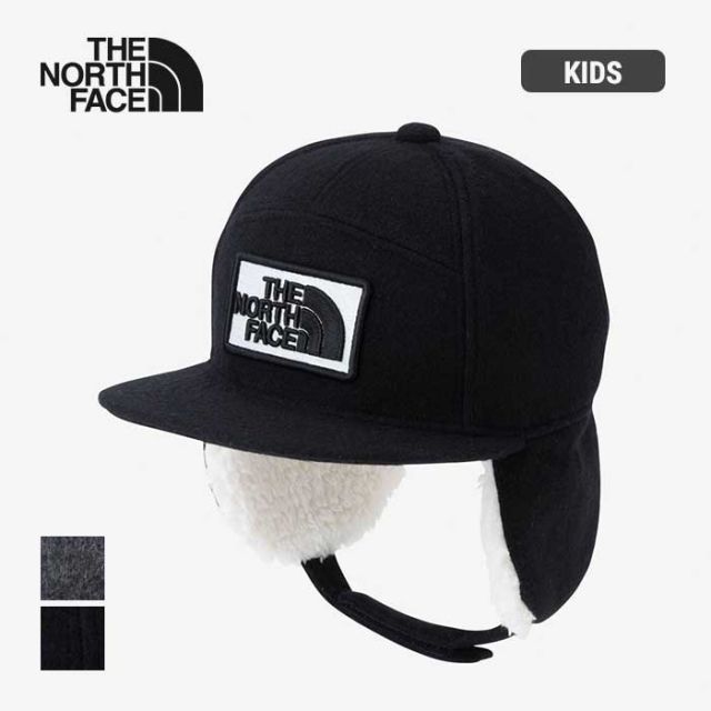 ザ・ノース・フェイス ウィンタートラッカーキャップ 帽子 秋冬 キャップ キッズ 耳当て THE NORTH FACE NNJ42321 K WIN TRUCKER CAP 女の子 男の子 ユニセックス 子ども  ノースフェイス (240821) 子供